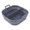 Reusable Silicone Air Fryer Liners For Easy Cleanup Non Stick Baking Basket Tray 6