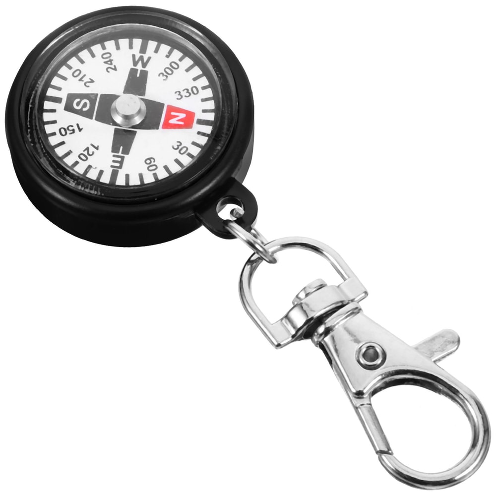 AdventureClip Mini Compass Keychain For Hiking Camping Survival Gear 3