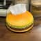 Retro Hamburger Tissue Box Holder Cute Burger Paper Dispenser For Living Room Decor 1