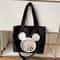 Disney Inspired Canvas Crossbody Tote Bag For Women And Teens With Cartoon Print 4