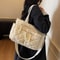 Luxe Quilted Crossbody Bag for Women Large Capacity Everyday Shoulder Purse