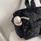 Luxe Quilted Crossbody Bag for Women Large Capacity Everyday Shoulder Purse