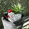 Rustic Chicken Flower Pot Rooster Planter For Garden And Farmhouse Decor 1