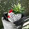 Rustic Chicken Flower Pot Rooster Planter For Garden And Farmhouse Decor 1