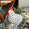 Rustic Chicken Flower Pot Rooster Planter For Garden And Farmhouse Decor 3