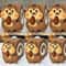 Woodland Squirrel Cookie Cutter Set For Fondant And Biscuit Baking 4