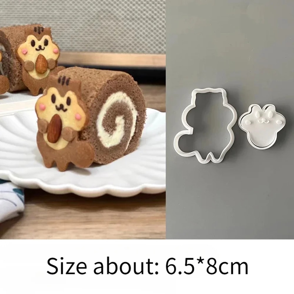 Woodland Squirrel Cookie Cutter Set For Fondant And Biscuit Baking 5