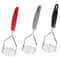 Stainless Steel Potato Masher Press for Smooth Veggies and Baby Food