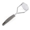 Stainless Steel Potato Masher Press for Smooth Veggies and Baby Food