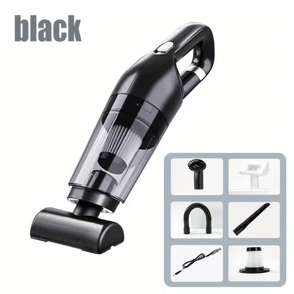 TurboClean Pro Handheld Car Vacuum Cleaner With Wet Dry Suction 0