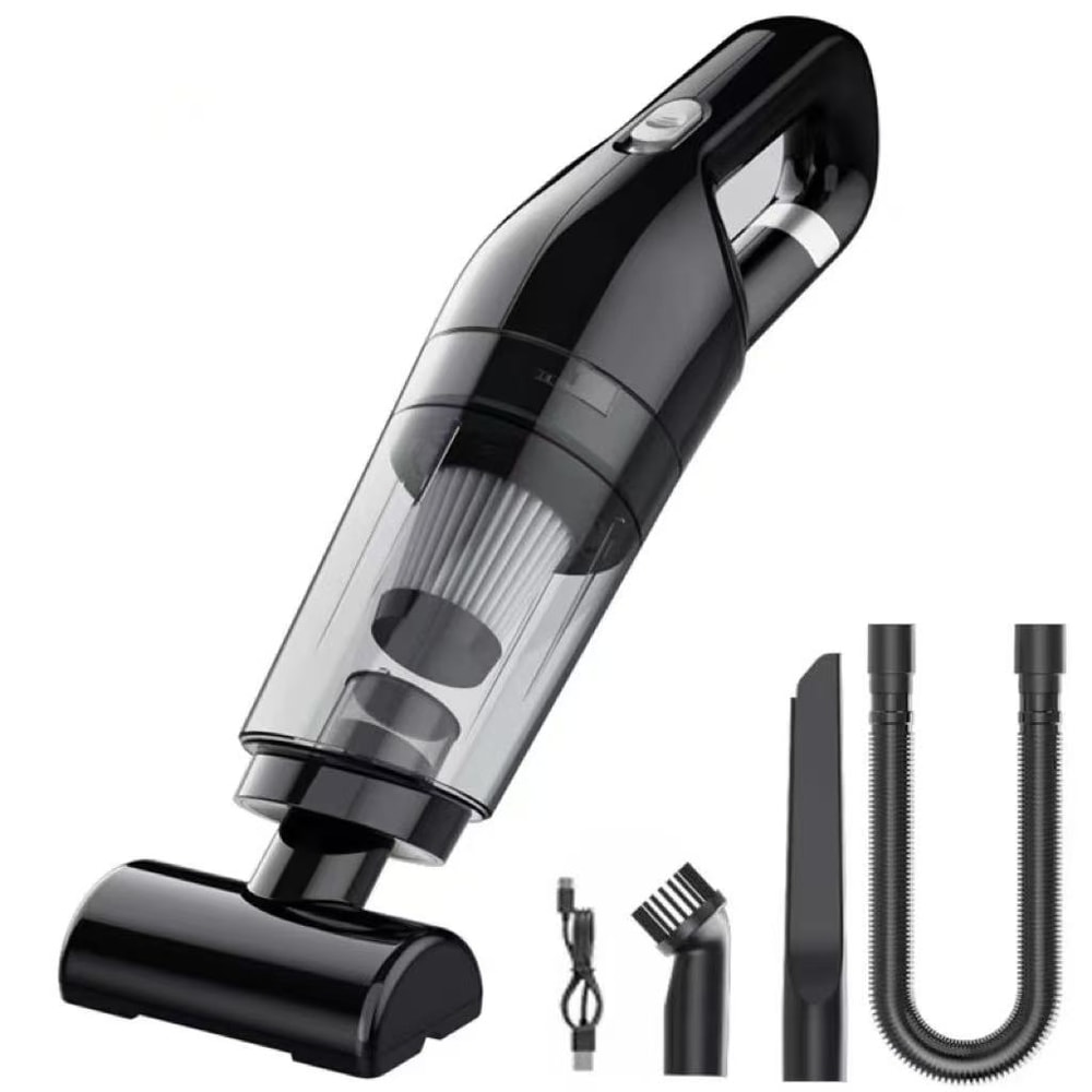 TurboClean Pro Handheld Car Vacuum Cleaner With Wet Dry Suction 1