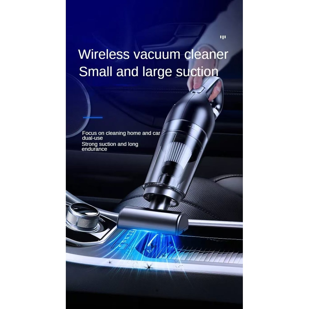 TurboClean Pro Handheld Car Vacuum Cleaner With Wet Dry Suction 3