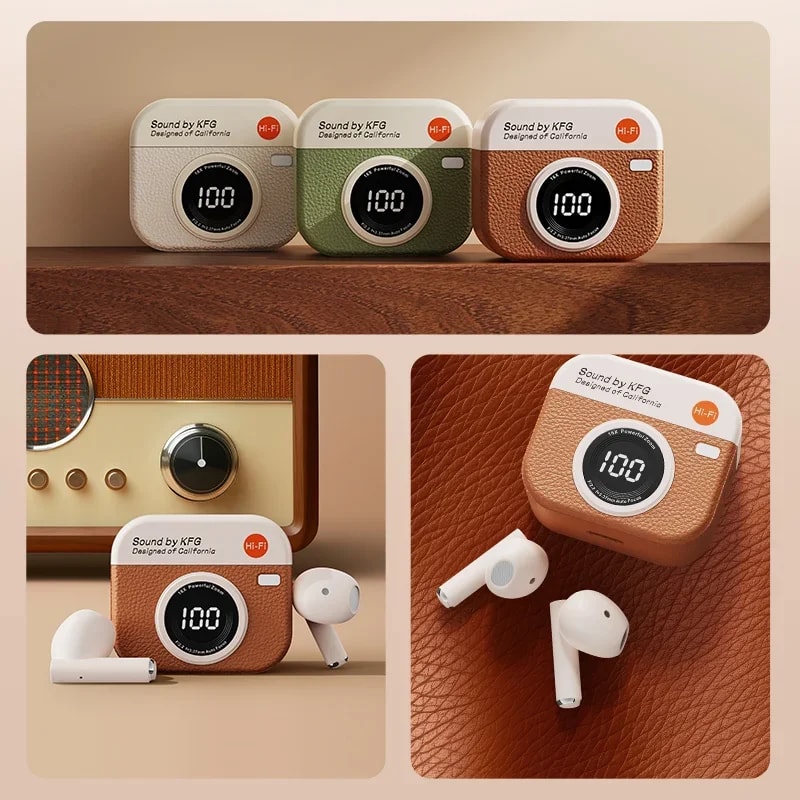 PowerPulse TWS Wireless Earbuds with LED Display & HiFi Gaming Sound