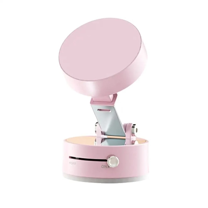 Magnetic Vacuum Phone Mount Stand With Double Suction And Swivel 4