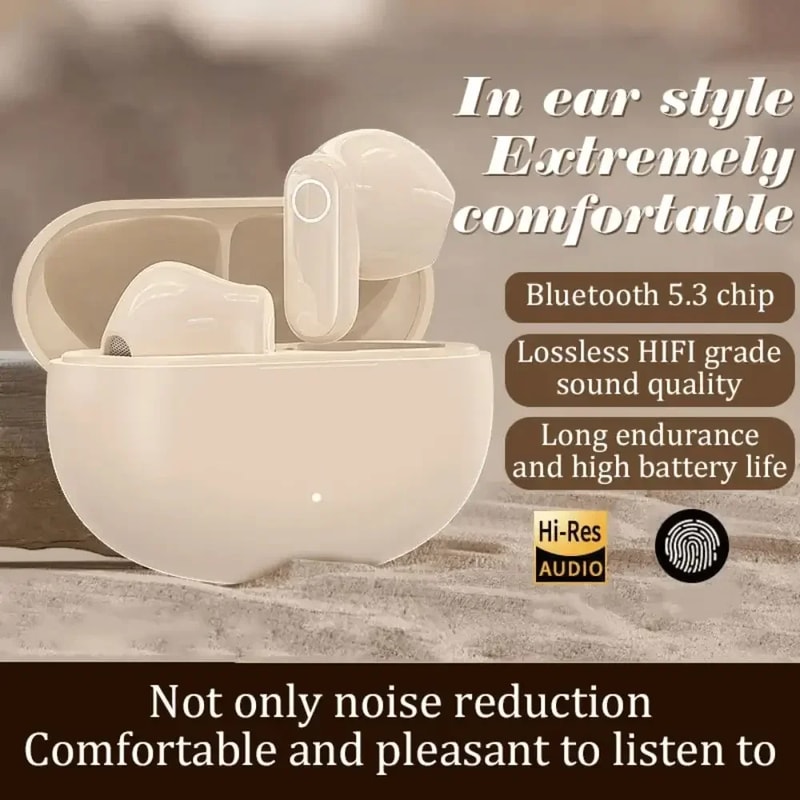 AuraBeat Bluetooth Earbuds with Noise Cancelling and HD Call Mic