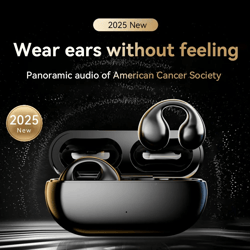 aeroclip wireless bluetooth earbuds with open ear comfort and hifi sound