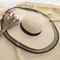 Coastal Breeze Wide Brim Sun Hat for Women with UV Protection Straw Design
