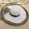 Coastal Breeze Wide Brim Sun Hat for Women with UV Protection Straw Design