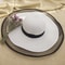 Coastal Breeze Wide Brim Sun Hat for Women with UV Protection Straw Design
