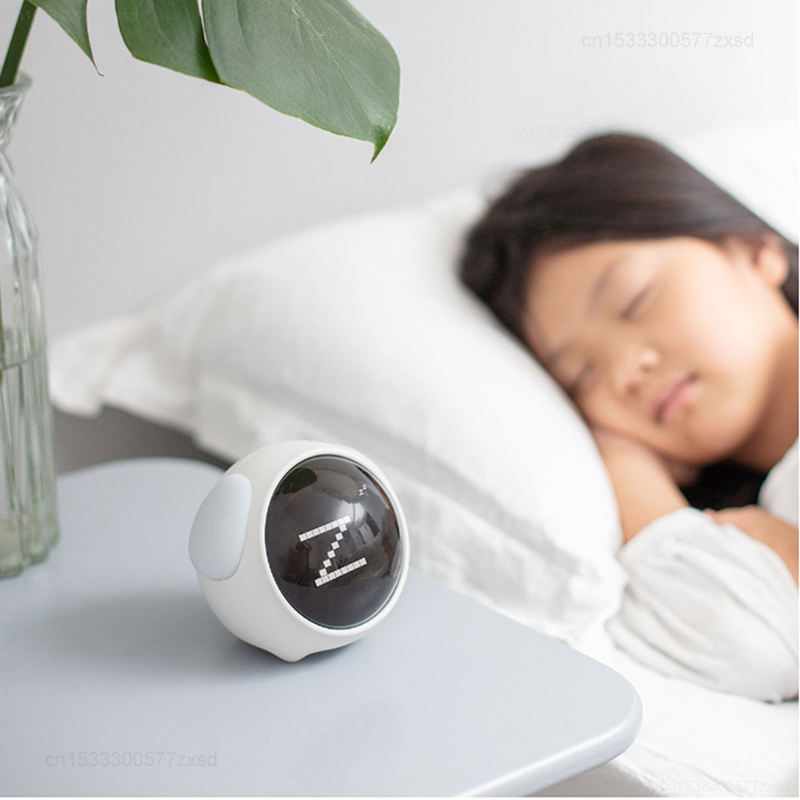 Kids Digital Alarm Clock with Voice Control LED Night Light and Snooze Timer