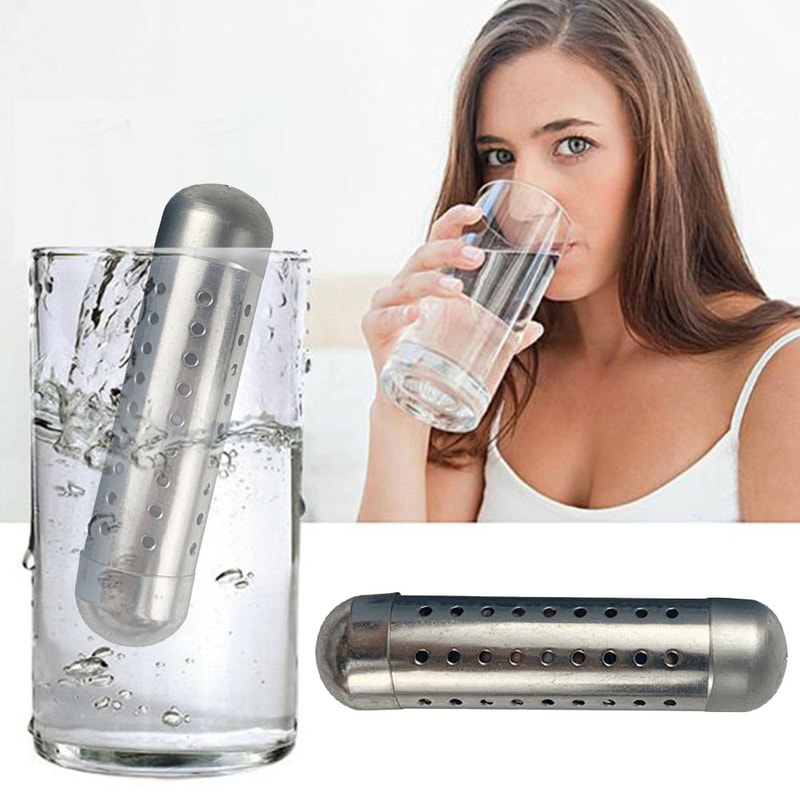 HydroBalance Alkaline Water Stick Portable pH Water Ionizer & Hydrogen Mineral Filter