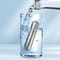 HydroBalance Alkaline Water Stick Portable pH Water Ionizer & Hydrogen Mineral Filter