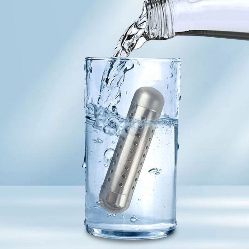 HydroBalance Alkaline Water Stick Portable pH Water Ionizer & Hydrogen Mineral Filter