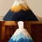 Sunrise Mountain Peak Tissue Box Cover Decorative Home Accent for Romantic Modern Spaces