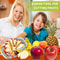 Ultra Sharp Apple Slicer And Corer Stainless Steel Fruit Cutter For Fast Kitchen Prep 5