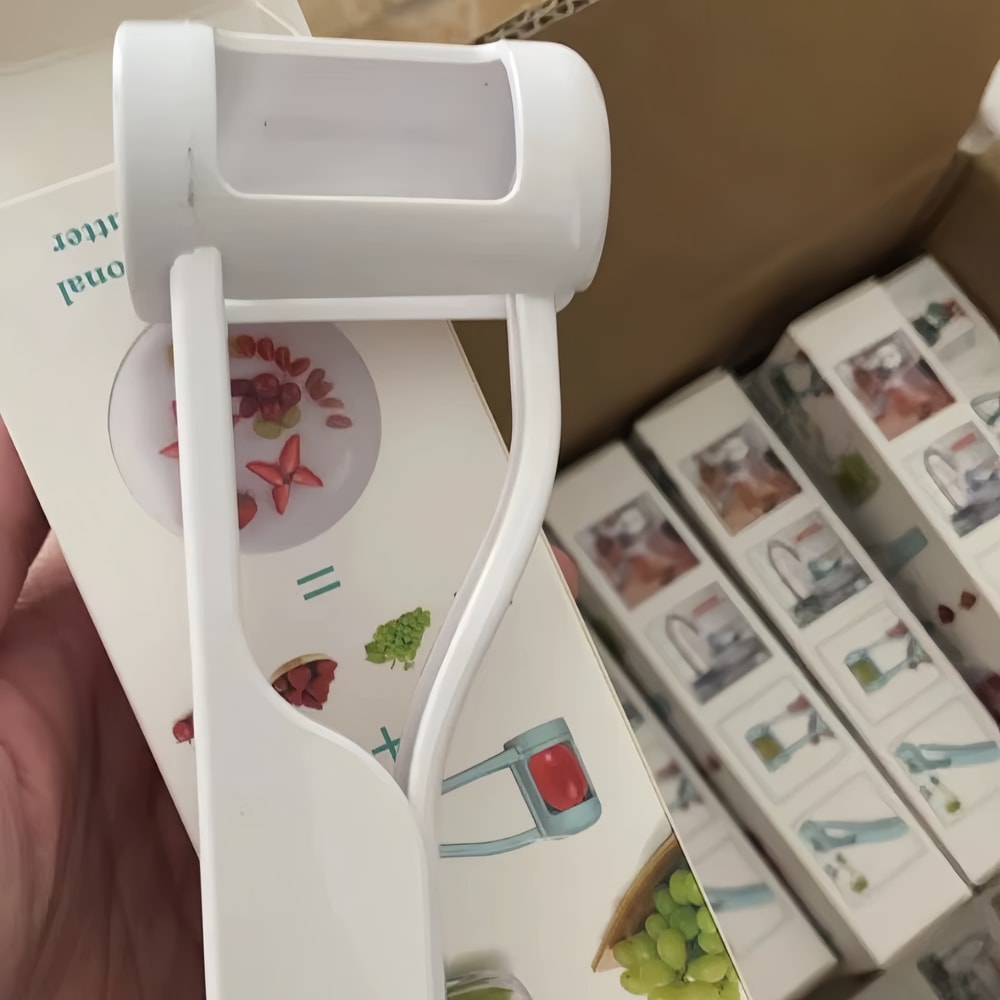 FreshSlice Pro Grape & Cherry Tomato Cutter for Quick Fruit Prep