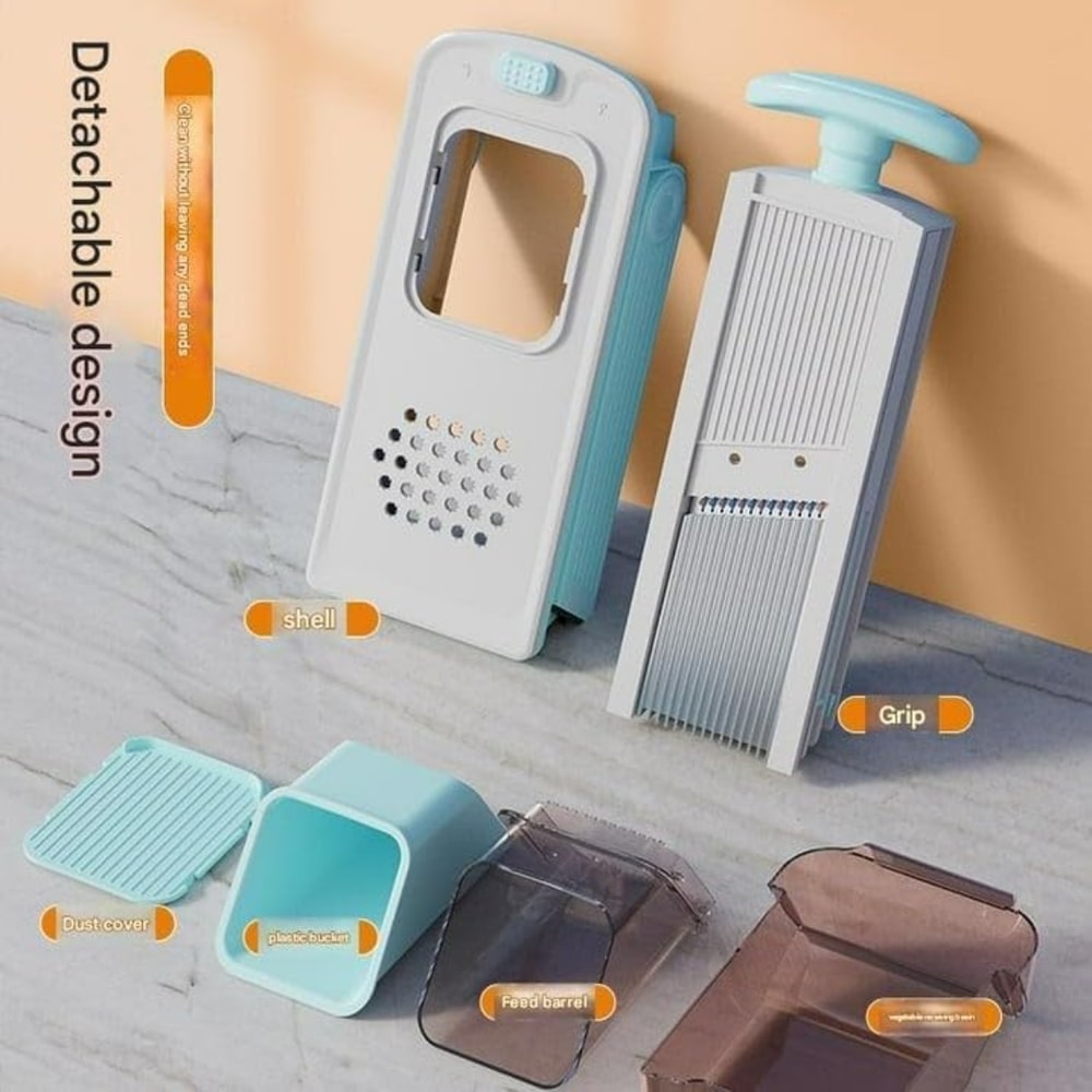 Adjustable Mandoline Vegetable Chopper and Julienne Slicer for Fast Kitchen Prep