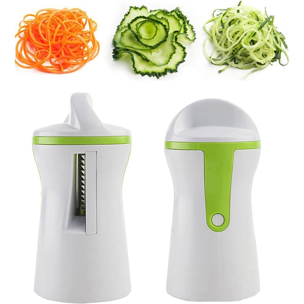 Handheld Vegetable Spiralizer for Zucchini Noodles and Veggie Pasta