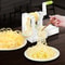Rotary Vegetable Spiralizer & Potato Noodle Maker with Stainless Steel Drum Blades