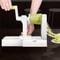 Rotary Vegetable Spiralizer & Potato Noodle Maker with Stainless Steel Drum Blades