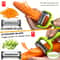 Swivel Vegetable Peeler And Slicer For Fruits Potatoes Cucumbers 2