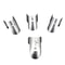 SafeSlice Stainless Steel Finger Guard Set for Kitchen Cutting and Chopping