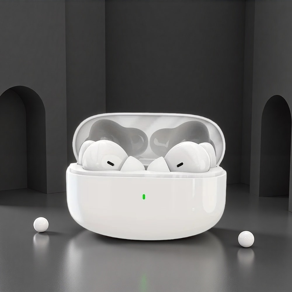 SmartTouch Wireless Earbuds Bluetooth Sports Headset with Noise-Reducing Mic