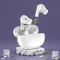 SmartTouch Wireless Earbuds Bluetooth Sports Headset with Noise-Reducing Mic