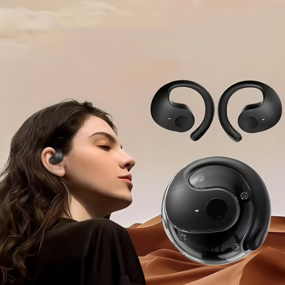 AeroHook Wireless Bluetooth Earbuds With Touch Control And Secure Ear Fit 0