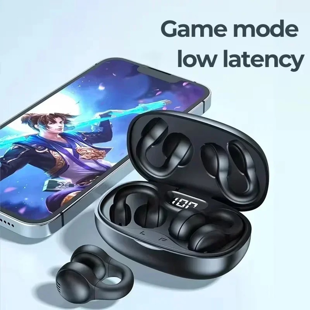 Open Ear Bone Conduction Bluetooth Headphones for Sports and Everyday Calls