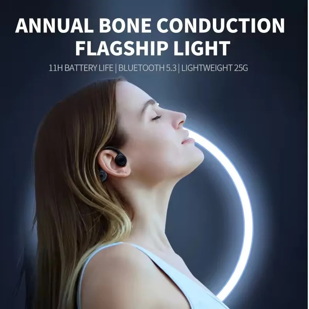 AquaWave Bone Conduction Headphones For Swimming With MP3 Player Bluetooth Mic 5