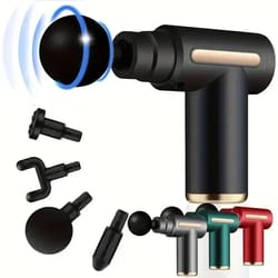 pocketpulse mini massage gun for deep tissue muscle recovery