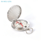Vintage Pocket Compass Keychain for Hiking and Outdoor Navigation
