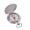 Vintage Pocket Compass Keychain for Hiking and Outdoor Navigation