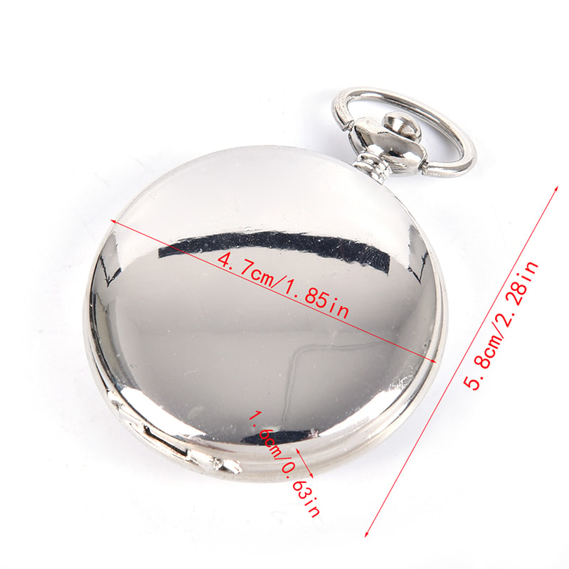 Vintage Pocket Compass Keychain for Hiking and Outdoor Navigation