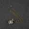 Vintage Floral Pendant Pocket Watch Necklace for Women