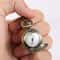 Vintage Floral Pendant Pocket Watch Necklace for Women