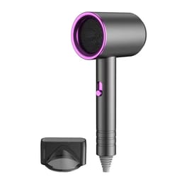 aeroglow negative ion hair dryer with high speed turbine fast dry technology