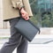 UrbanEdge Mens Clutch Bag Leather Wallet Organizer with Wrist Strap