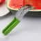 SafeGrip Watermelon Slicer Cutter Stainless Steel Fruit Knife Tool